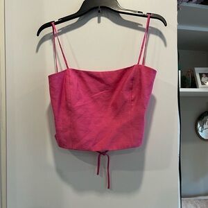 Zara Backless Crop Top